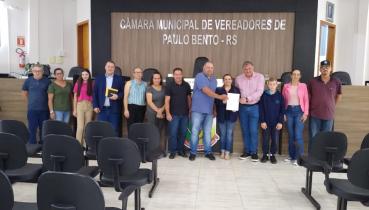 Firmada Parceria para construo de novos banheiros na Escola Estadual de
Ensino Mdio Cel. Raul Barbosa